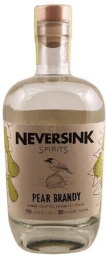 Pear Brandy Eau De Vie Neversink