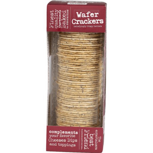 316209 Poppy Seed Wafer Cracker, 3.5 oz