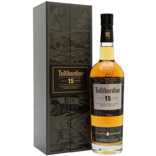Tullibardine Orange 15 Years Old Highland Single Malt Sctch Whisky 750Ml
