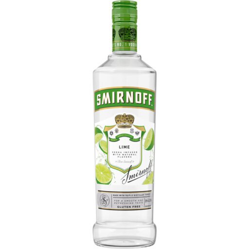 Smirnoff Lime Twist Flavored Vodka (70cl)