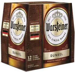 Warsteiner Dark Dunkel 2/12pk Btl