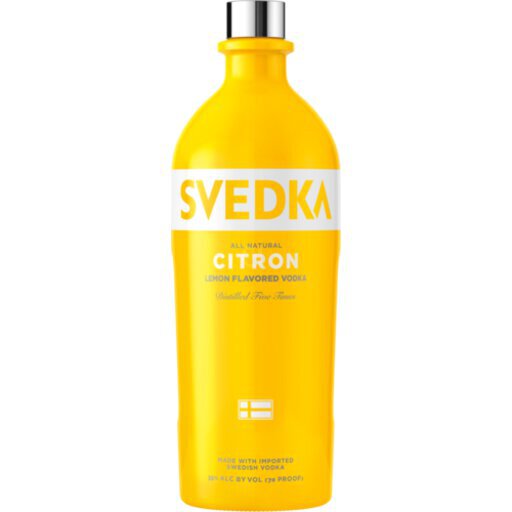 Svedka Citron Lemon Lime Flavored Vodka 1.75L (70cl)