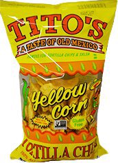 Misc Snacks Titos Chips Yellow Corn Tortilla