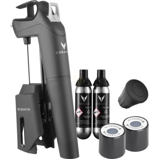Coravin Timeless Three + Wine Preservation System - Black