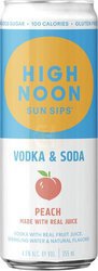 High Noon Peach Vodka & Soda