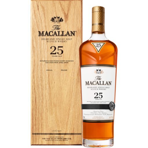 Macallan 25Yr Sherry Oak Single Malt 750Ml