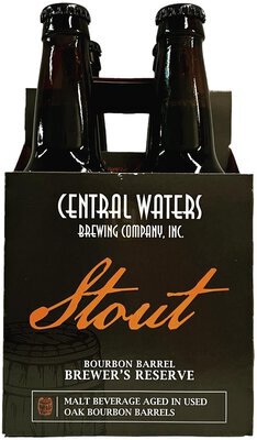 Central Waters Bourbon Barrel Stout 12oz Btls