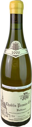 Domaine Francois Raveneau Butteaux Chablis 1er Cru 2000