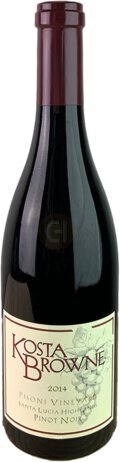 Kosta Browne Pisoni Vineyard Pinot Noir 2014