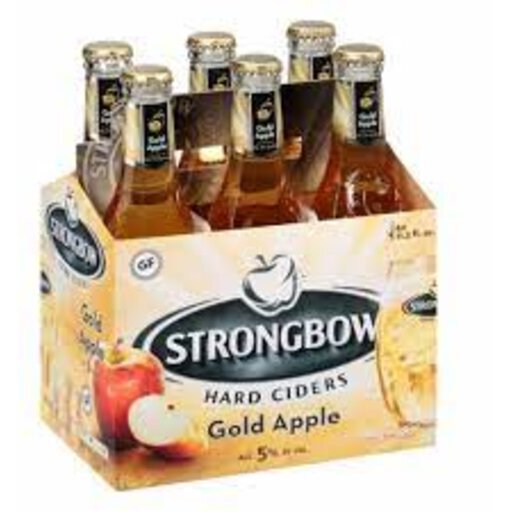 Strongbow Gold Apple Hard Cider Nr 4/6 24 Pack 12Oz