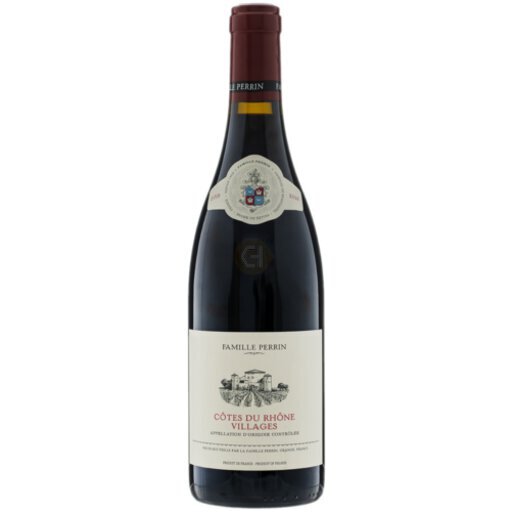 Famille Perrin Red Cotes Du Rhone Villages Blend Wine From France 750Ml
