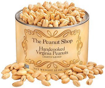 WILLIAMSBURG HANCOOKED VIRGINIA PEANUTS LIGHTLY SALTED 10.5OZ