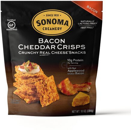 Sonoma County Creamery Cheese Crisps Bacon
