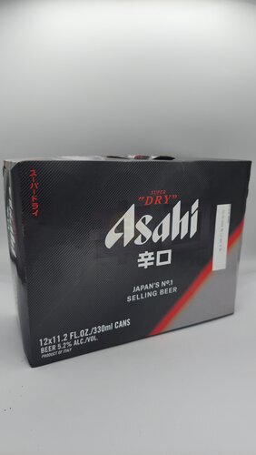 Asahi Super Dry Lager, 12 Pack