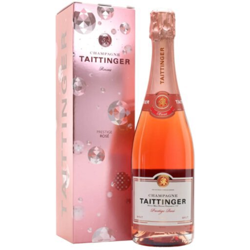 Champagne Taittinger Red Taittinger Cuvee Prestige Rose Brut 750Ml