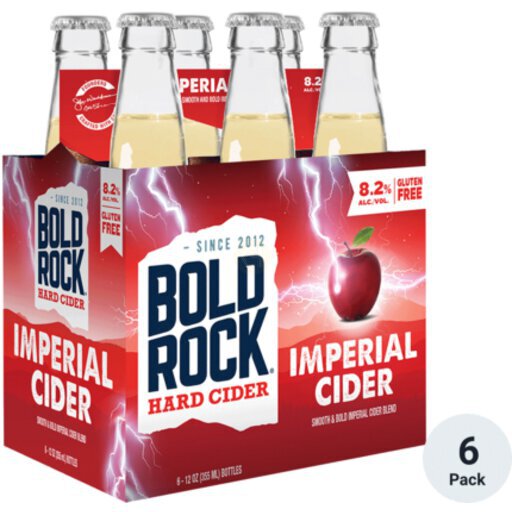 Bold Rock Hard Cider Imperial Cider Bottles 12Oz