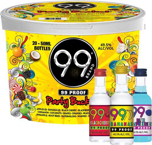 99 Brand Liqueur Party Bucket Variety Pack