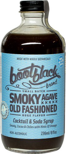 Bootblack Old Fashioned Smoky Agave Cocktail Syrup