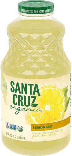 Santa Cruz Organic Lemonade, 32 Ounces