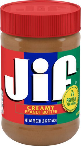 Jif Creamy Peanut Butter, 28-Ounce Jar