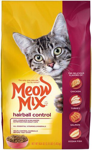 Meow Mix Hairball Control Cat Food