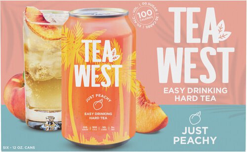 Tea West Just Peachy Hard Tea