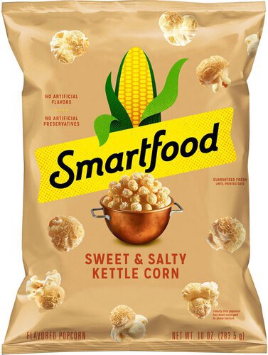 Smartfood  Popcorn Sweet And Salty Kettle Corn Flavored  