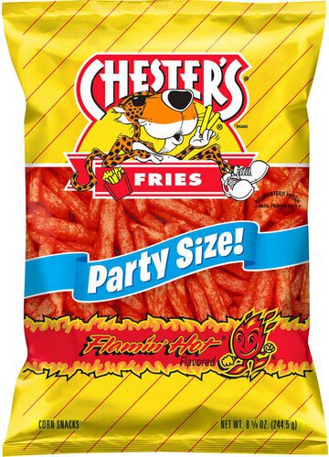 Chester's Fries Corn Snacks Flamin' Hot Flavored