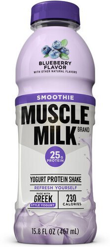 Muscle Milk Smoothie Yogurt Protein Shake Blueberry  
