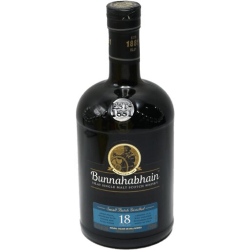 Bunnahabhain 18 Year Small Batch Distilled Islay Single Malt Scotch Whisky 750Ml