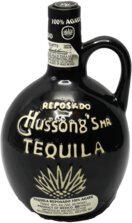 Hussongs Reposado Crock Black Bottle