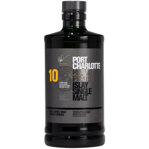Bruichladdich Light/Gold 10Yr Port Charlotte Single Malt Scotch 750Ml
