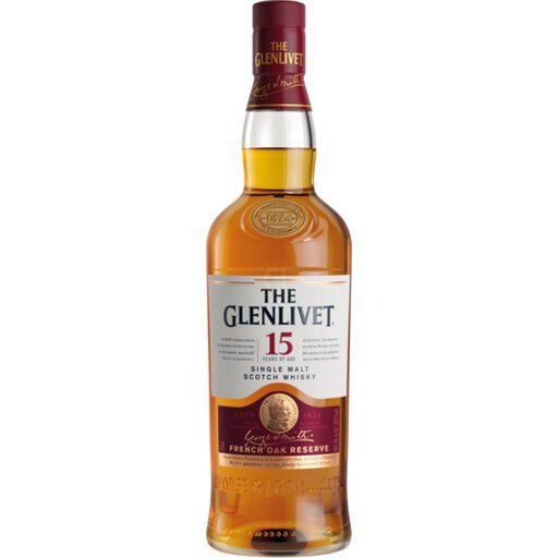 The Glenlivet Glenlivet 15Yr French Oak Reserve Single Malt Scotch 750Ml