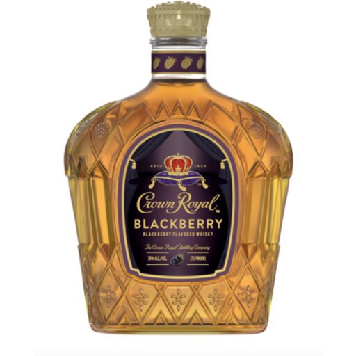 Crown Royal Blackberry Flavored Canadian Whisky 750Ml