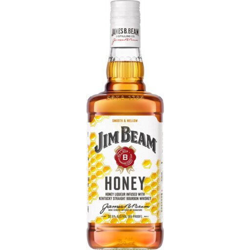 Jim Beam Honey Bourbon Whiskey 750ml