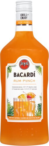 BACARDI Rum Punch Ready to Serve Premium Rum Cocktail