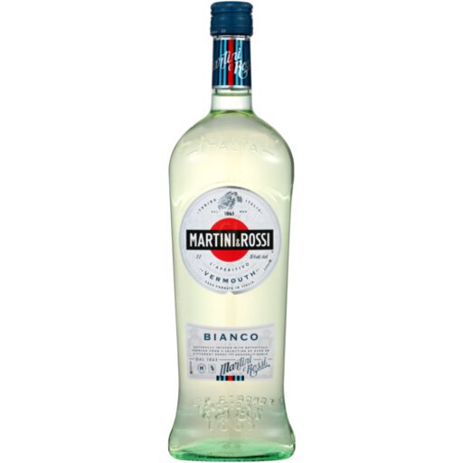 Martini & Rossi White Bianco Vermouth Cocktail Mixer 1L (33cl)