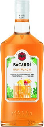 BACARDI Rum Punch Ready to Serve Premium Rum Cocktail