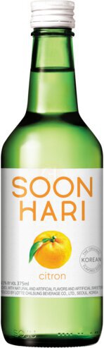 Soonhari Korean Soju Citron Non-appellated
