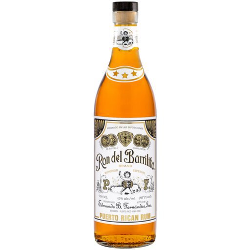 Ron Del Barrilito Three Star Rum 750ml