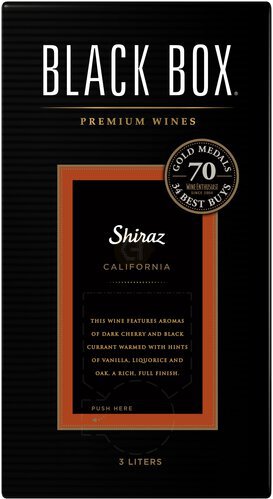 Black Box Shiraz Red Wine Box Wine