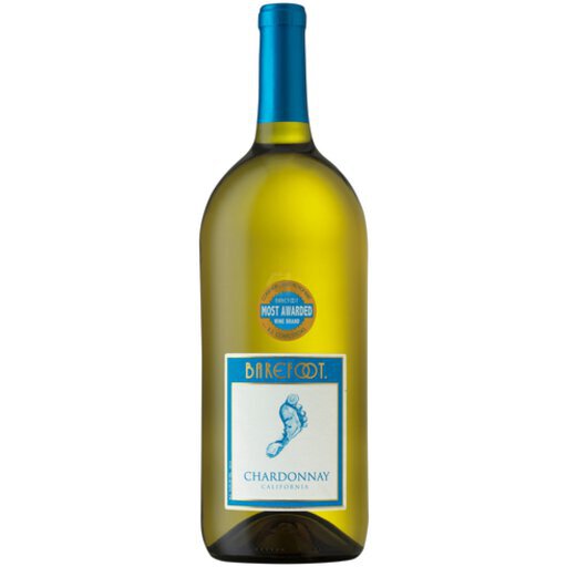 Barefoot White Cellars Chardonnay Wine 1.5L