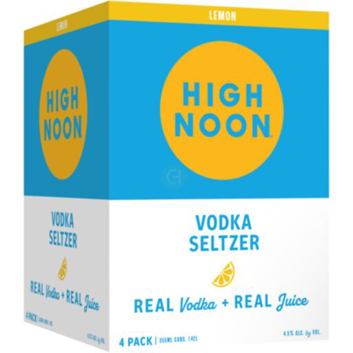 High Noon Lemon Vodka Hard Seltzer (33cl)