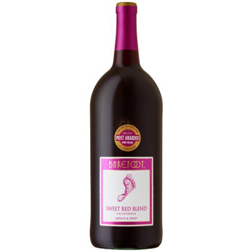 Barefoot Red Cellars Sweet Blend Wine 1.5L