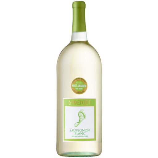 Barefoot White Cellars Sauvignon Blanc Wine 1.5L