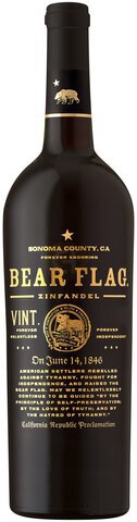 Bear Flag Sonoma County Zinfandel Red Wine