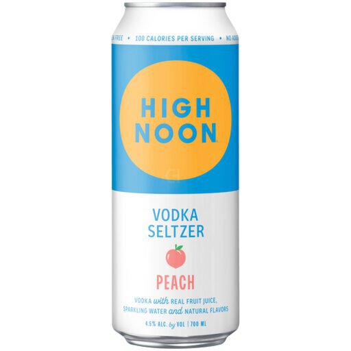 High Noon Peach Vodka Seltzer (70cl)