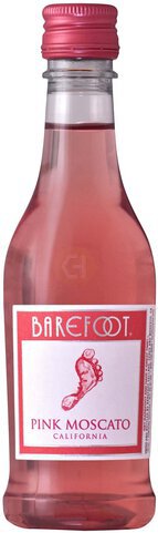 Barefoot Cellars Pink Moscato Wine Single Serve