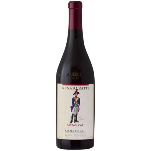 Renato Ratti Red Barbera D'asti Bataglione Italian Wine 750Ml