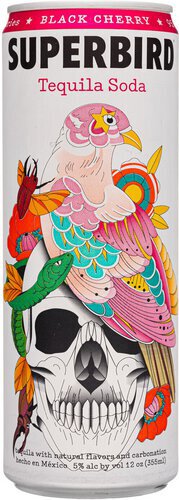 Superbird Black Cherry Tequila Soda